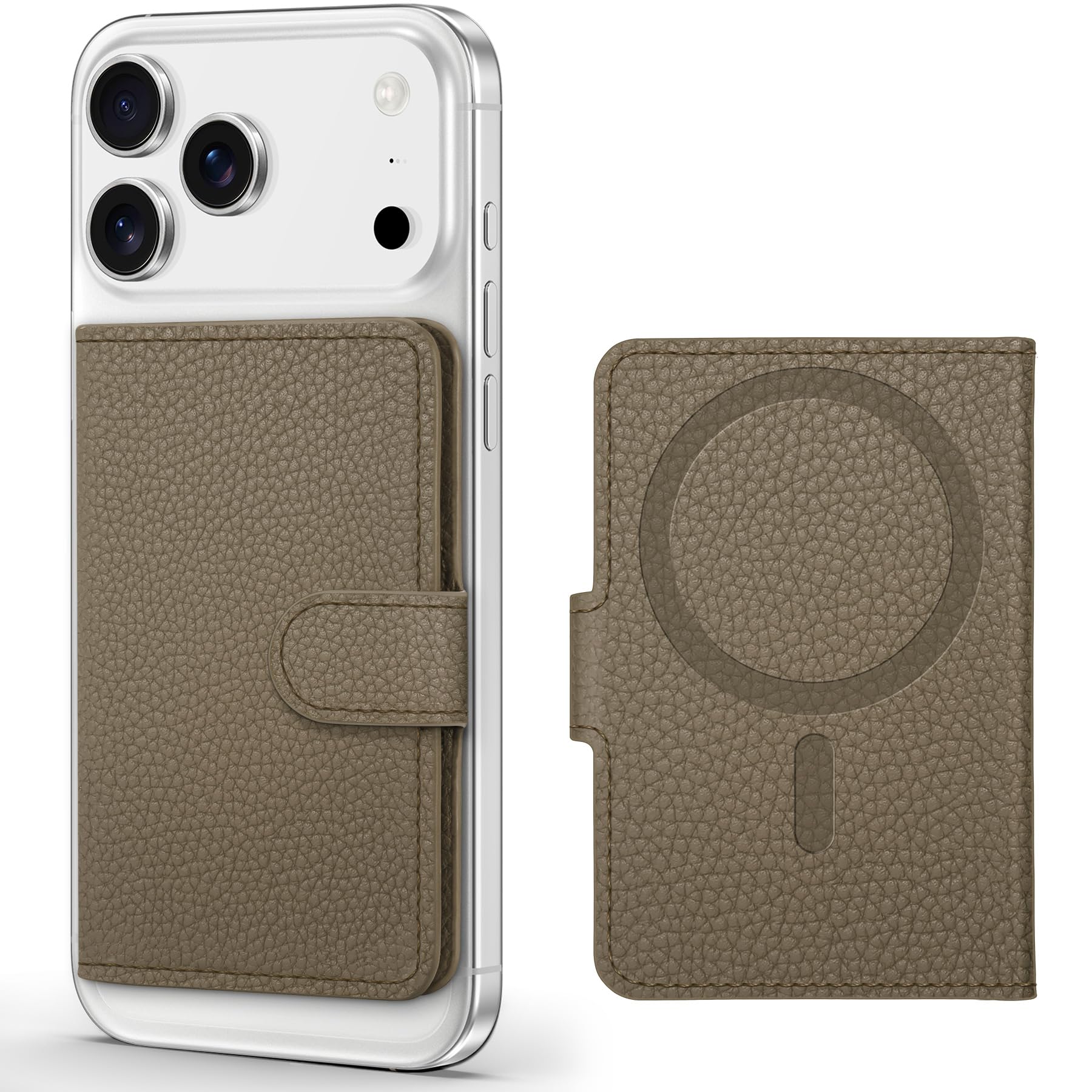 Amazon.co.jp: SHIELDON スマホカードケース 本革レザー 6枚カード収納
